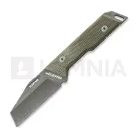 NN Knives Coltello Proto Wild Wharncliffe NC Milled, Green Micarta