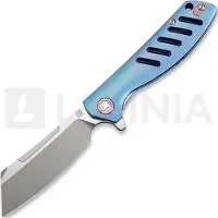 Artisan Cutlery Coltello pieghevole Tomahawk Framelock M390 Small, blu