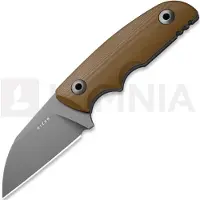 Kizer Cutlery Coltello Snick AEB-L, Brown G-10, Stonewashed