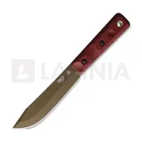 Ontario Coltello XL Hunter Micarta, bronzed, rosso