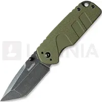 Smith's Sharpeners Coltello pieghevole Campaign Linerlock, verde