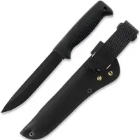 Peltonen Knives Ranger Puukko M95 Cerakote, fodero in pelle, nero