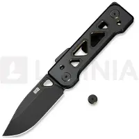 We Knife Tyro, Black/Gold Titanium, Black Stonewash