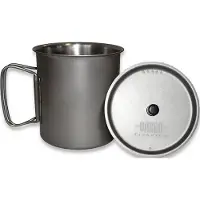 Vargo Ti-Lite Mug Pentola (0,75 l, nero/grigio)
