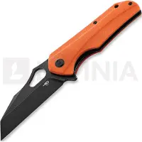 Bestech Coltello pieghevole Operator - Blackwash - G10, arancione