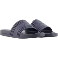 Emporio Armani per uomo. EM002246_AF16403 Infradito con nastro con logo della Marina Militare (42), Nero, Basso, Nessuno, Beachwear