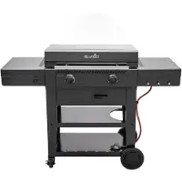 Char-Broil Piastra Gas VersaTile 3-in-1 per Arrostire, Grigliare e Pizza