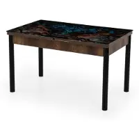 Xl Moebel Gmbh Sala da pranzo Tavolo da pranzo Tavolo Multicolore Rettangolare Moderno Nuovo In legno