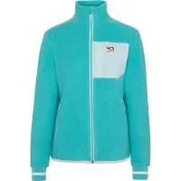 Kari Traa Women's Rothe Midlayer Giacca in pile Donna (S, turchese)