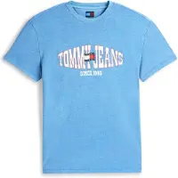 Tommy Hilfiger Tjm Regular La Waving T-shirt Blue Twilight Taglia: XL | T-shirt stampate Outlet | Uomo | Blu