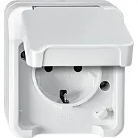 Merten Presa SCHUKO MEG2400-8019 bianco polare (MEG2400-8019)
