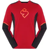 Sweet Protection Hunter II Park Long Sleeve Maglietta da ciclismo Uomo (L, rosso)