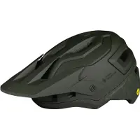 Sweet Protection Bushwhacker 2Vi Mips Helmet Casco per bici (56-59 cm - M/L, olivia/grigio)