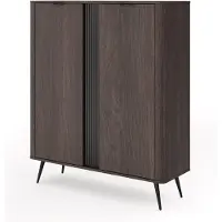 Selsey Veris - Credenza alta a 2 ante, rovere Dunin, 113 cm