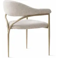 Xl Moebel Gmbh Set da pranzo beige: tavolo da pranzo rettangolare, sedie, mobili da pranzo moderni
