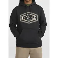 O'Neill Front Print Hoodie Black Out Taglia: S | Felpe con cappuccio Outlet | Uomo | Nero