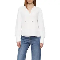 s.Oliver -qs Blouses White Taglia: 42 | Maglie a manica lunga Outlet | Donna | Bianco