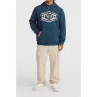 O'Neill Front Print Hoodie Alma Steel Taglia: S | Felpe con cappuccio Outlet | Uomo