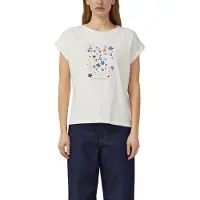 s.Oliver T-shirts Offwhite Taglia: 44 | Maglie Sportivi Outlet | Donna | Bianco