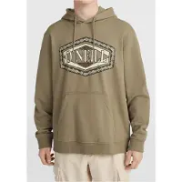 O'Neill Front Print Hoodie Concrete Taglia: XL | Felpe con cappuccio Outlet | Uomo | Grigio