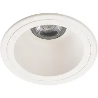 LEDS-C4 Downlight Lite Ø88 mm 6,7 W Bianco neutro - 4000 K CRI 80 46,5° On-Off Bianco IP5