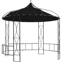 Syfax Gazebo 300x290 cm Antracite Rotondo