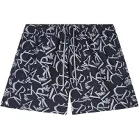 Emporio Armani per uomo. EM000583_AF20440 Costume da bagno nero all-over (XL), Beachwear, Poliestere