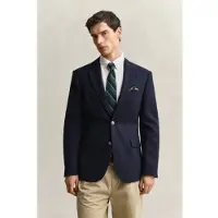 Gant per uomo. 7706311 Americana Club marino (46), Casual, Lana, Classico, Navy