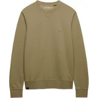 Superdry per uomo. M2014044B Felpa Classic Essential verde (L), Casual, Cotone