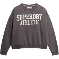 Superdry per donna. W2012441A Felpa lilla rilassata (M), Casual, Cotone