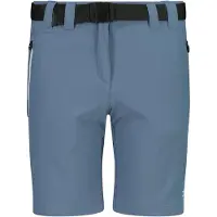 CMP Girl's Bermuda with Belt Pantaloncini Bambini (98, blu)