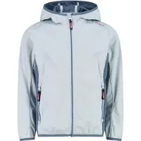 CMP Girl's Jacket Fix Hood Light Softshell Giacca softshell Bambini (176, grigio)