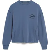 Superdry per donna. W2012072A Felpa blu Athletic Essential (S), Casual, Cotone, Manica lunga