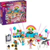 LEGO Party in costume con unicorno e fatina