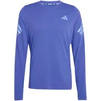 Adidas ADI365 Running Iconic Long Sleeve Maglia da corsa Uomo (XXL, blu)