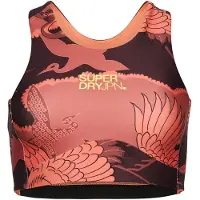 Superdry per donna. WS311591A Reggiseno Core Active arancione, lilla (38), Sportivo, Multisport, Polister riciclato, Sostenibile