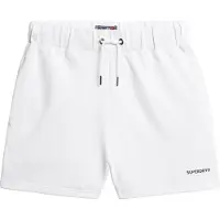 Superdry per donna. W7110474A Shorts Plain bianco (L), Casual, Cotone