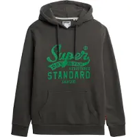 Superdry Felpa Con Cappuccio Standard Script