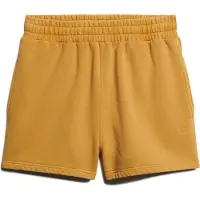 Superdry per donna. W7110387A Pantaloncini in felpa con lavaggio vintage giallo (XS), Casual, Cotone