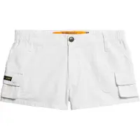 Superdry per donna. W7110406A Utility corta Vintage bianca (M), Bianco, Casual, Cotone