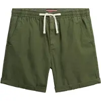 Superdry per uomo. M7110479A Bermuda Essentials Walk verde (M), Casual, Cotone
