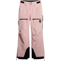 Superdry per donna. WS110187A Pantaloni da sci rosa Ultimate (10 UK = S), Sportivo, Poliestere, Neve