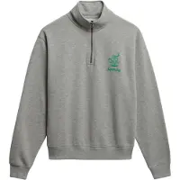 Superdry Maglione Con Mezza Zip Country Club Crest