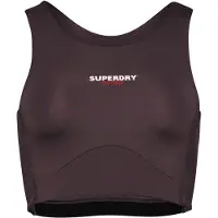 Superdry per donna. WS311591A Reggiseno Core Active grigio (L), Sportivo, Multisport, Polister riciclato, Sostenibile