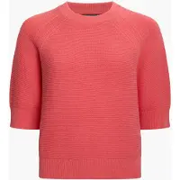 French Connection Lily Mozart Short Sleeve Raspberry Pink Taglia: XL | Maglioni a maglia Outlet | Donna | Rosa