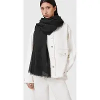 AllSaints Underground Pareo Black Taglia: OS | Sciarpe Outlet | Donna | Nero