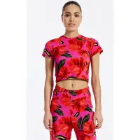 Stieglitz Marie Cropped Top Red Taglia: XXS | Maglie Sportivi Outlet | Donna | Rosso