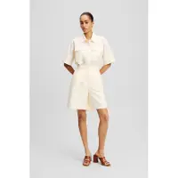 Karl Lagerfeld Linen Blend Shorts Pristine Taglia: 42 | Pantaloncini Outlet | Donna | Bianco
