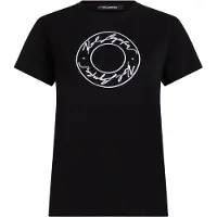 Karl Lagerfeld Big Luna Print T-shirt Black Taglia: M | Maglie Sportivi Outlet | Donna | Nero