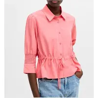 French Connection Crepe Light Tie Top Raspberry Pink Taglia: M | Magliette intime Outlet | Donna | Rosa